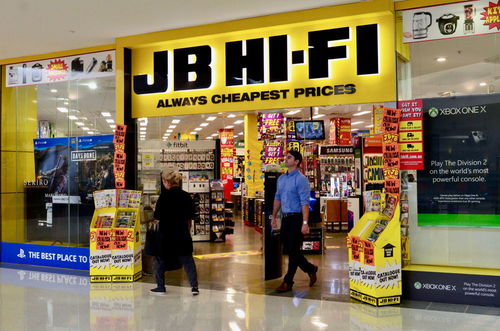 电子产品零售商 JB HI FI 财年三季度销售增长超一成